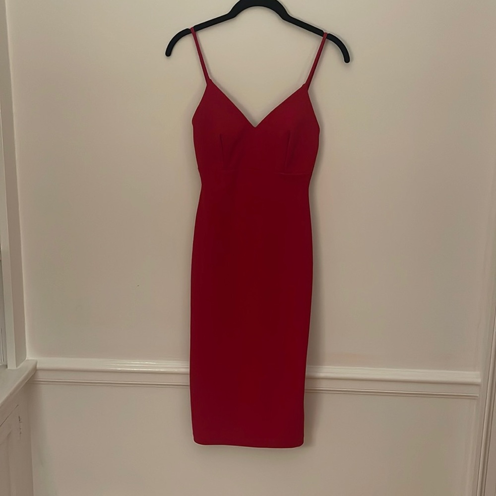 Size 0 red cocktail dress from Windsor
